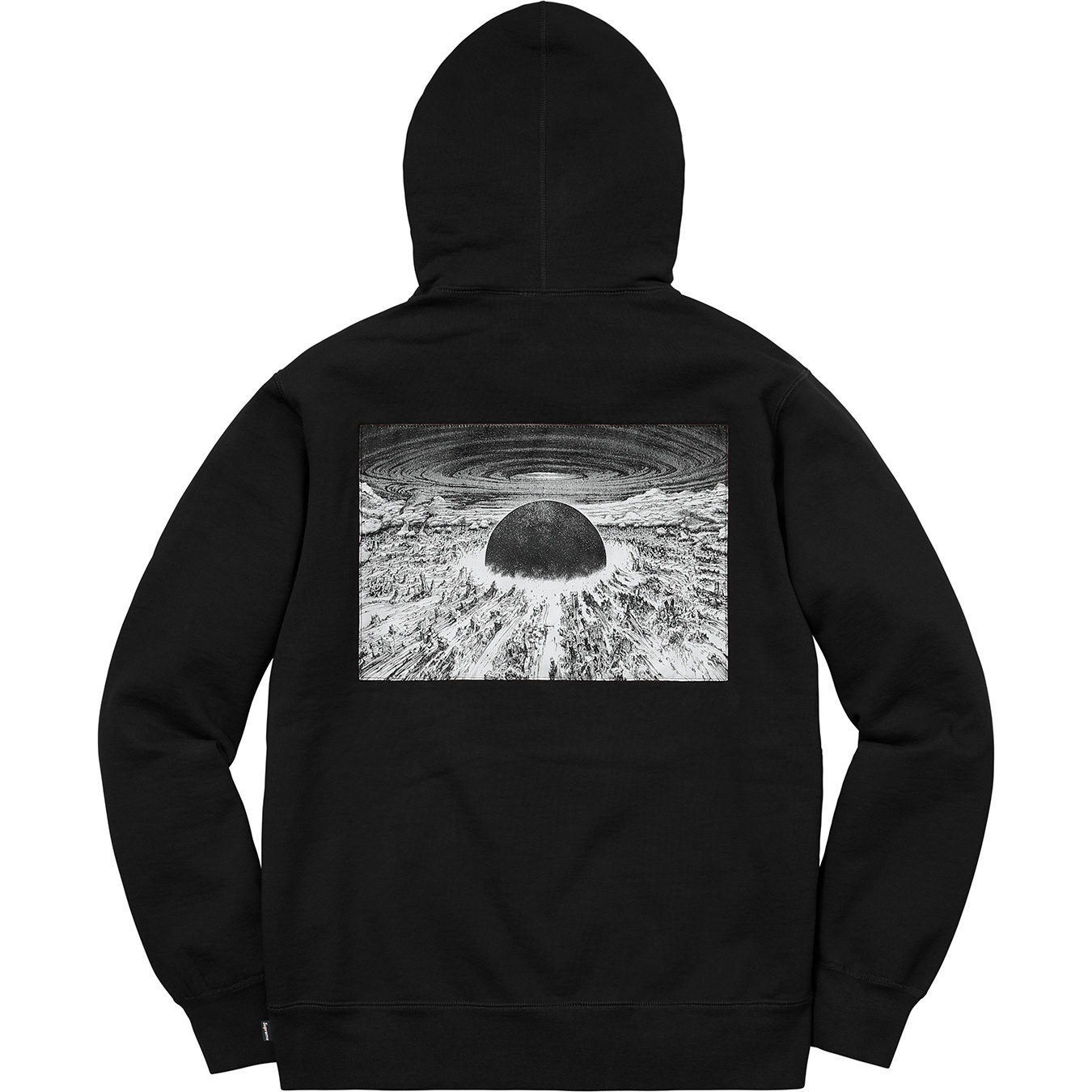 AKIRA/Supreme Patches Hooded Sweatshirt view 5